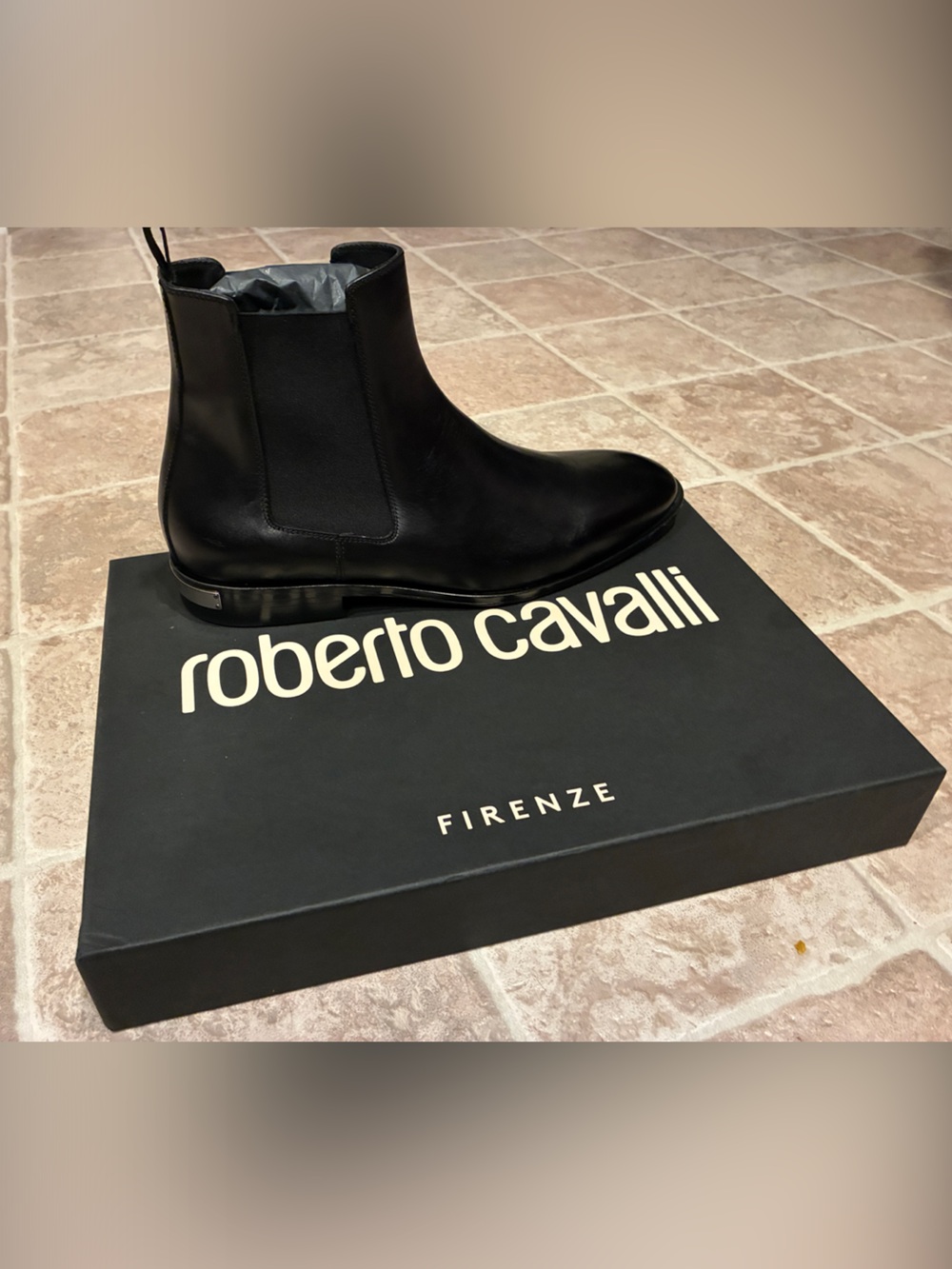 Roberto Cavalli Italian Leather Boots - Picture 5 of 7